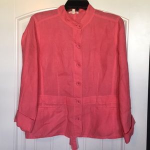NWOT Eileen Fisher Linen Top